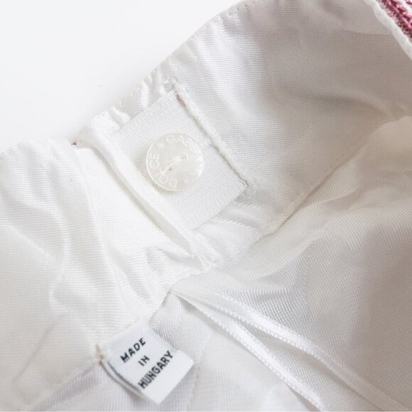 Dolce & Gabbana Skirt Floral Jacquard Sequin Waistband XS/S Girls 11/12 - Picture 14 of 16